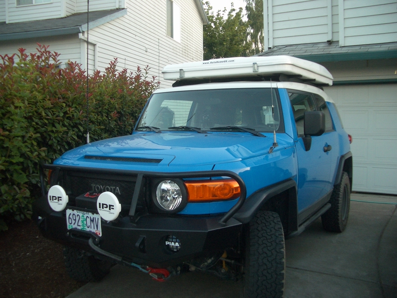 toyota fj cruiser tent camping #3